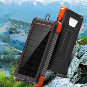 Outdoor Solar Wireless Power Bank With Large Capacity 10000Mah Power Bank Mobile Power Customization