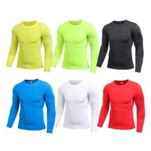 Men’s Blank Long Sleeve Compression Top